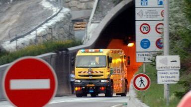 Wyjazd z tunelu Frejus