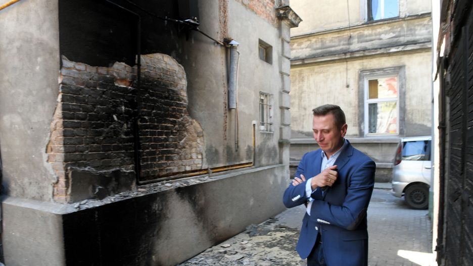 Krzysztof Brejza po pożarze nie wykluczał, że ktoś mógł to zrobić celowo