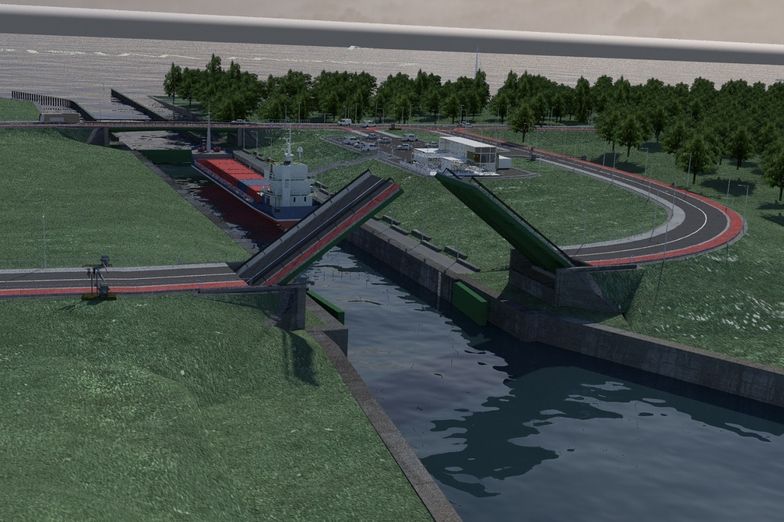 Za pierwszy etap prac, czyli budowę portu osłonowego, kanału żeglugowego oraz sztucznej wyspy, trzeba będzie zapłacić ponad 992 mln zł. 