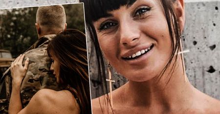 Patrycja Wieja już prawie pokazała twarz partnera. Ich namiętny pocałunek wygląda jak ujęcie z filmu