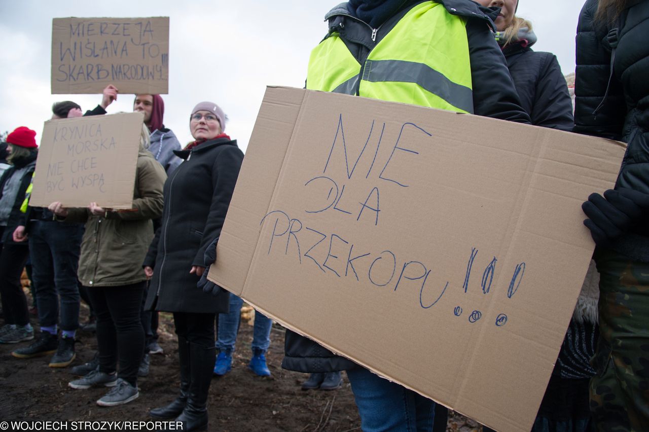 Sondaż. Prawie co drugi Polak chce przekopu Mierzei Wiślanej