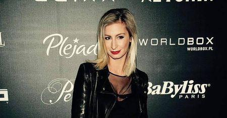 Magdalena Schejbal na pokazie Roberta Kupisza