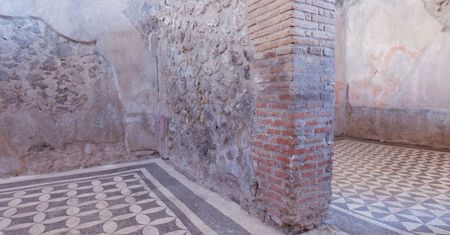 Turystka ukradła fragment mozaiki z Pompejów. Została zatrzymana