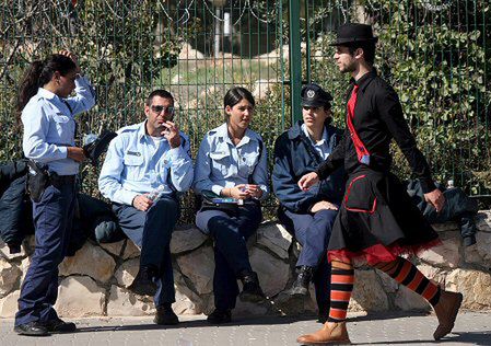 Homoseksualiści jednak zebrali się w Jerozolimie, policja w stanie pogotowia
