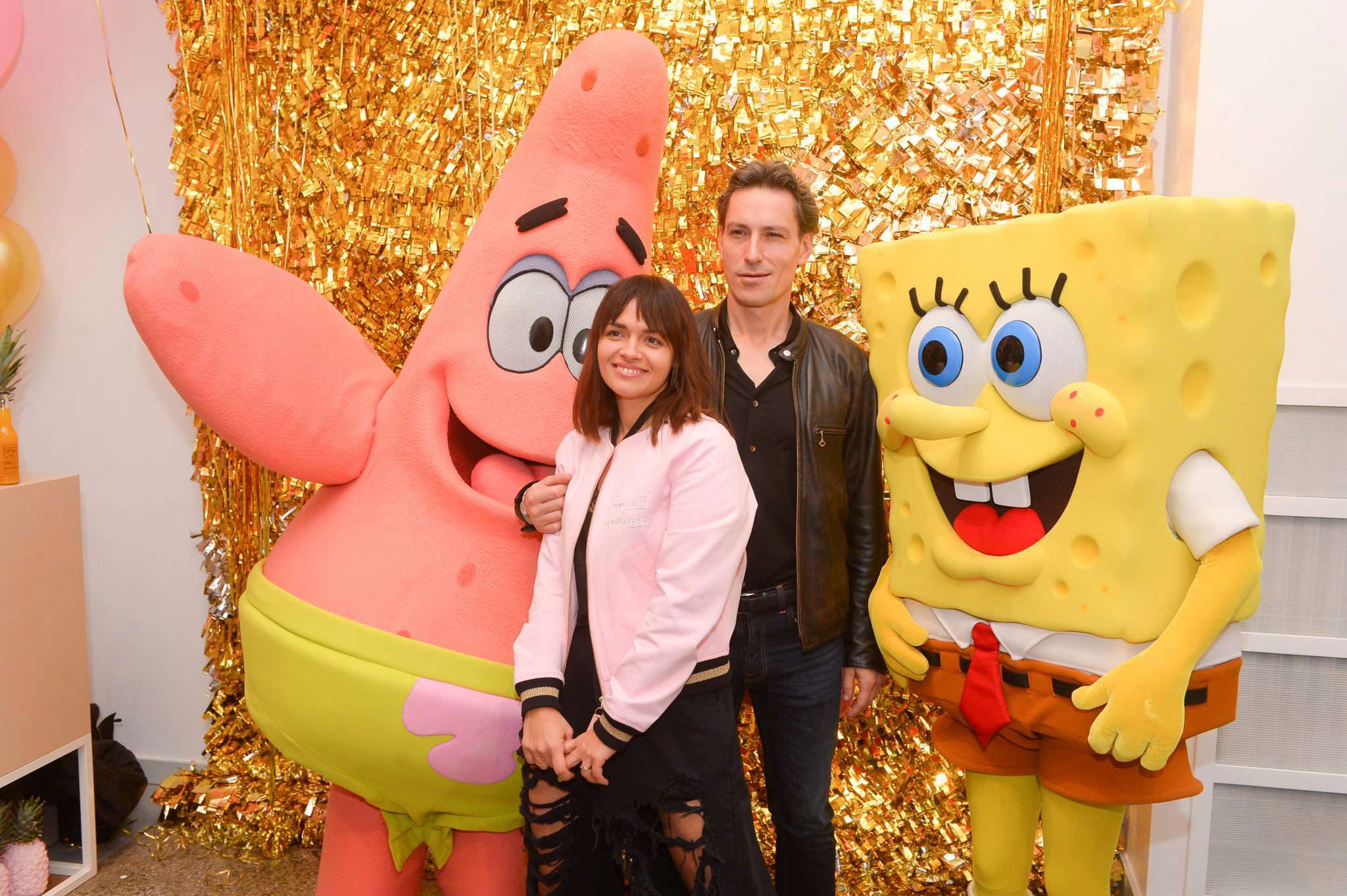 Elisa Minetti (Dyrektor Kreatywna i projektantka PLNY LALA) i Michał Rejent - premiera kolekcji PLNY LALA x SpongeBob