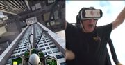 A gdyby tak... wsiąść do prawdziwej kolejki górskiej w goglach VR?
