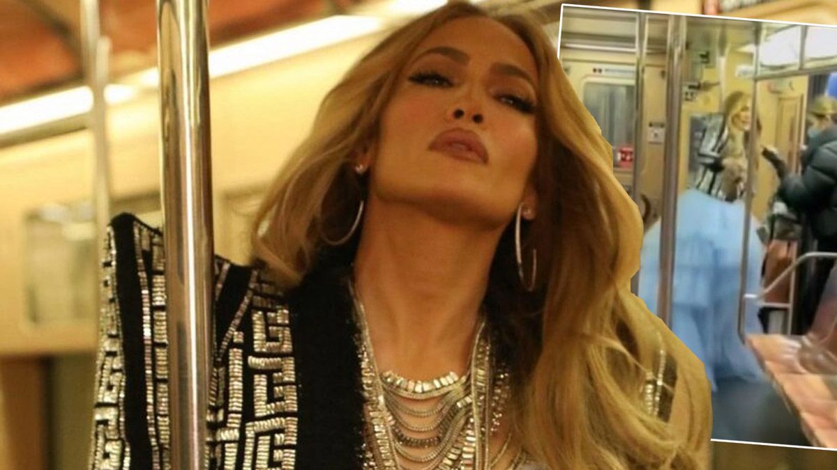 Sylwester 2020: Jennifer Lopez pojechała na występ… metrem. Gdy wsiadła, zaniemówiła z wrażenia