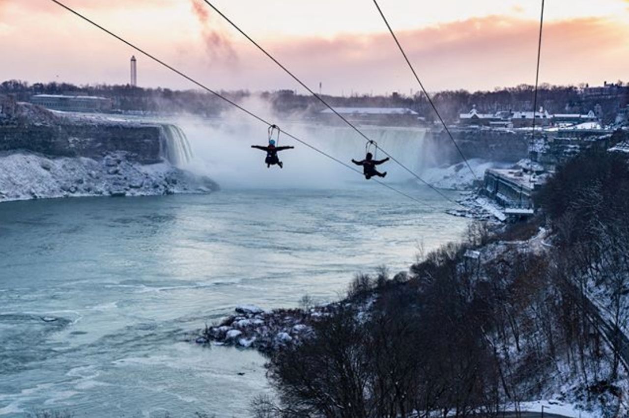 Kolejka tyrolska nad Niagarą. Otwiera się na sezon letni