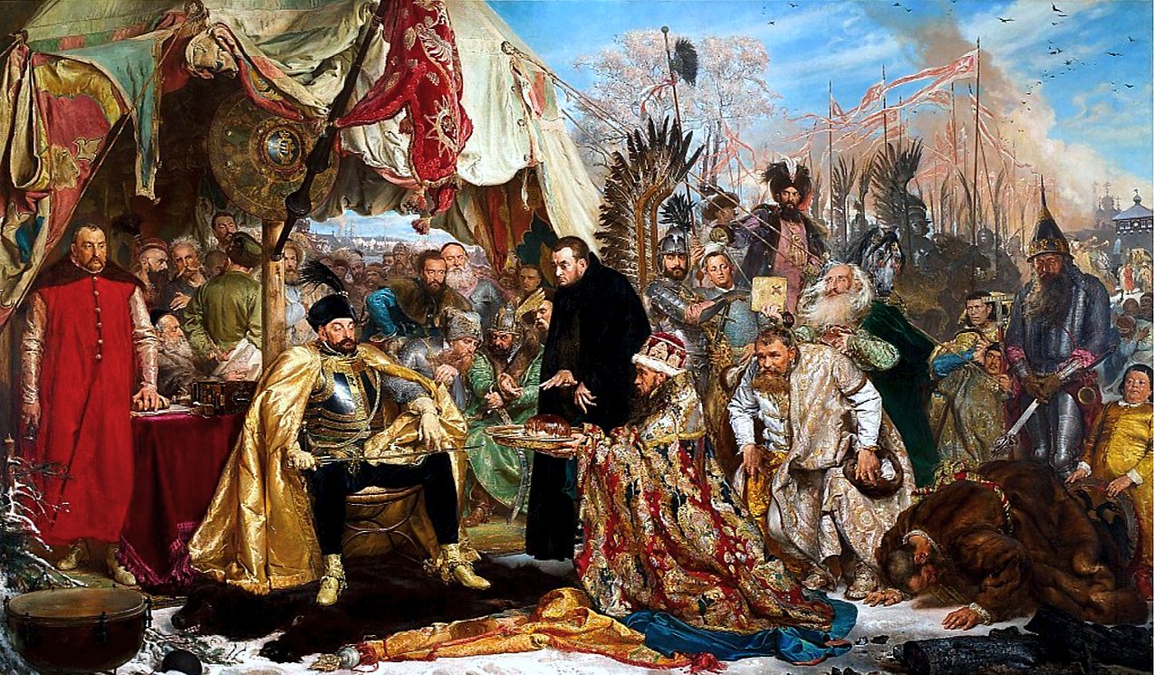 Jan Matejko: "Batory pod Pskowem" 