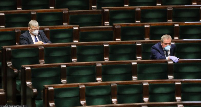 Tak wyglądało czwartkowe, jedyne w swoim rodzaju, posiedzenie Sejmu