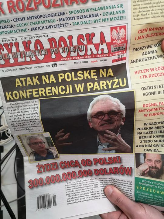 Antysemicka gazeta w Sejmie