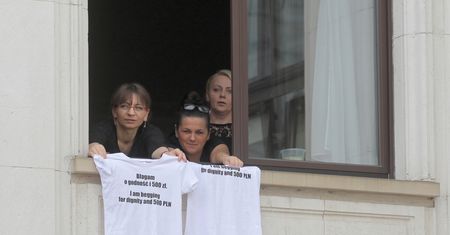 Zawieszony protest niepełnosprawnych w Sejmie. Hartwich dla WP: nikt z nami nie chce rozmawiać