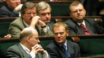 Jan Rokita i Donald Tusk