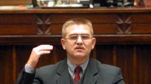 Minister Zdrowia Leszek Sikorski w Sejmie