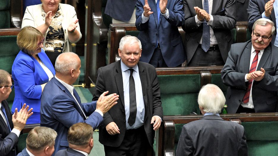 Jarosław Kaczyński spotkał się z parlamentarzystami Zjednoczonej Prawicy