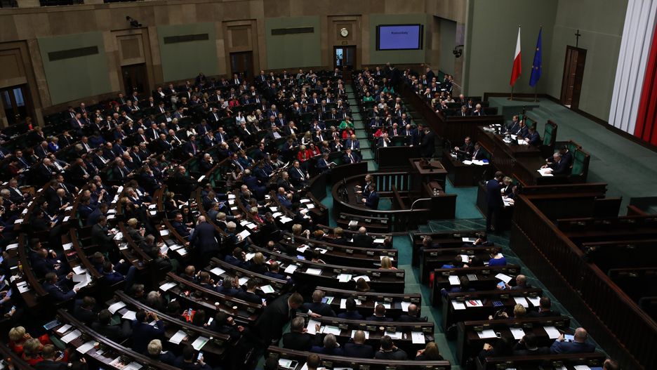 Sala plenarna Sejmu