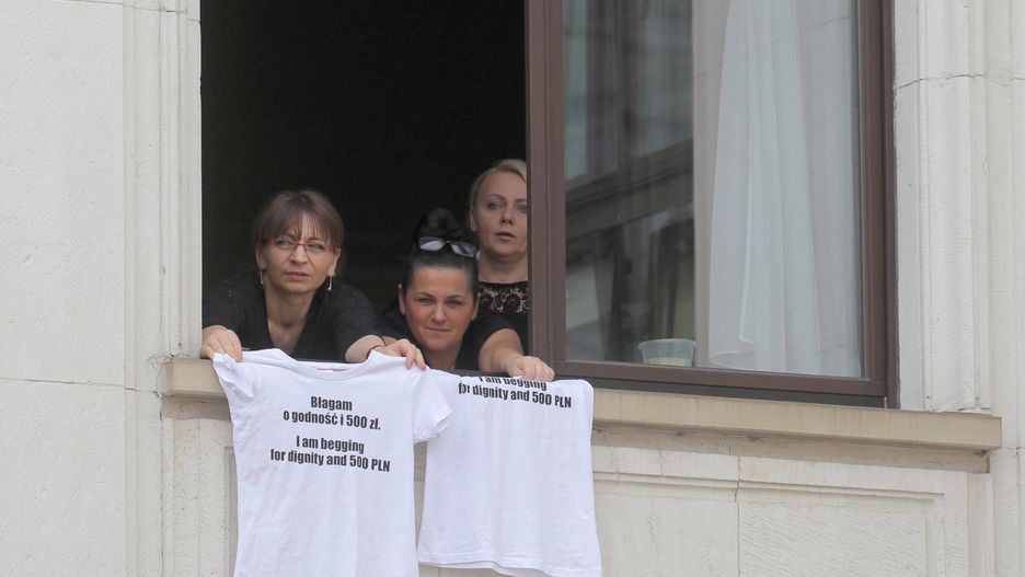 To już 38. dzień okupacji Sejmu przez protestujących niepełnosprawnych
