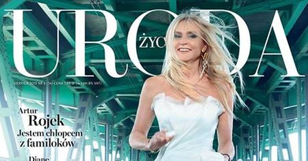 Monika Olejnik w sukni ślubnej na okładce magazynu!