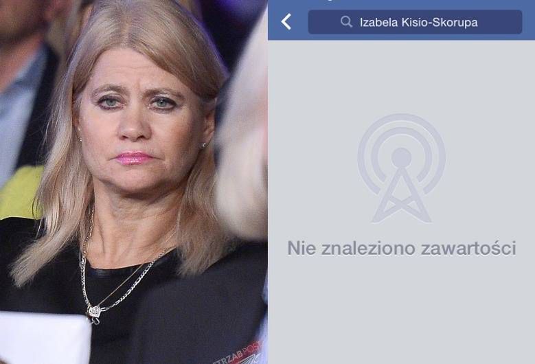 Izabela Kisio- Skorupa usunęła swój profil z Facebooka!