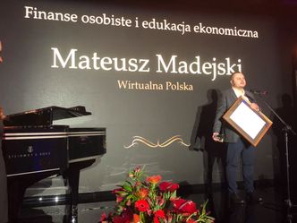 DZIENNIKARZ MONEY.PL MATEUSZ MADEJSKI LAUREATEM NAGRODY IM. GRABSKIEGO