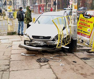 Podwójna kolizja w Szczecinie