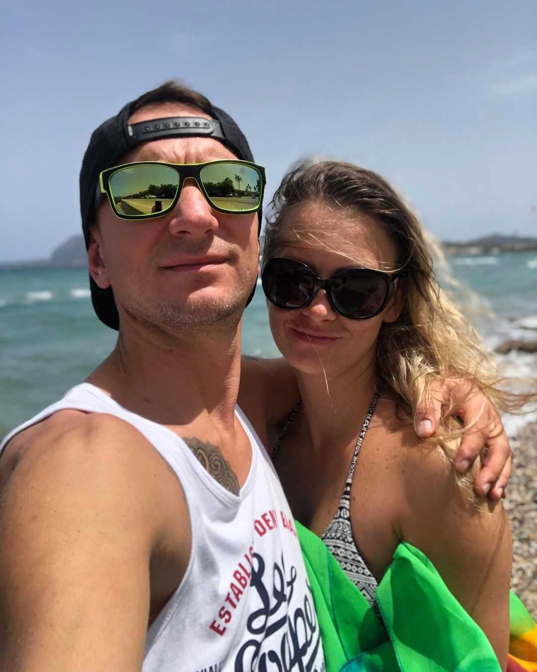 Magda i Bartek Borucowie na wakacjach w Hiszpanii