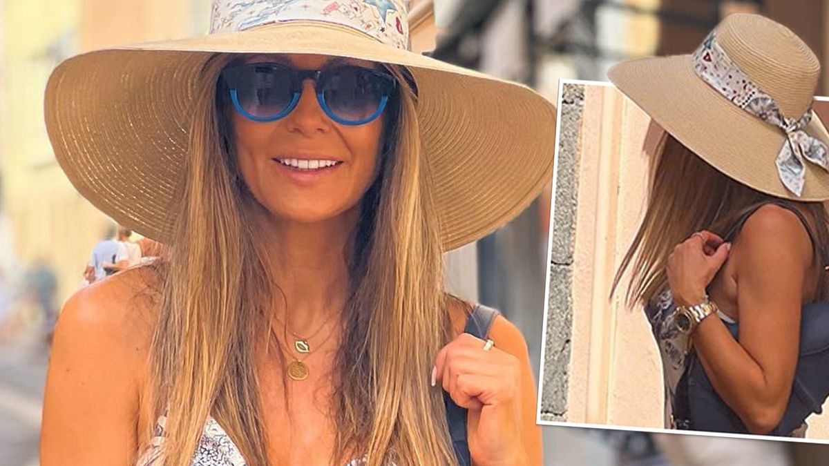 Małgorzata Rozenek w Saint-Tropez