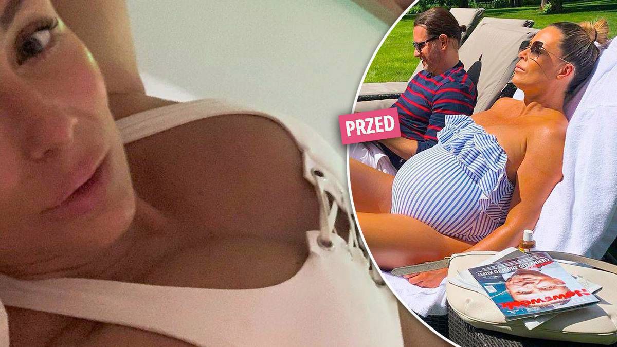 Małgorzata Rozenek poprawia brzuch