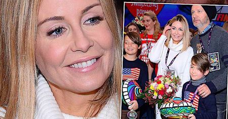 Małgorzata Rozenek z synami i mężem wspierają 27 finał WOŚP! Cała rodzina w komplecie szaleje z Jurkiem Owsiakiem pod Pałacem Kultury!