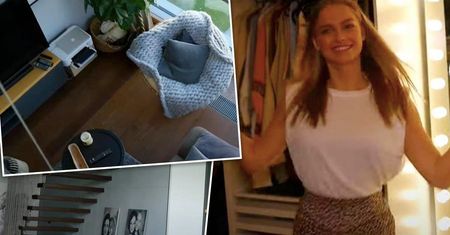 Karolina Pisarek oprowadziła nas po swoim apartamencie. Imponująca garderoba robi wrażenie, tak samo jak taras