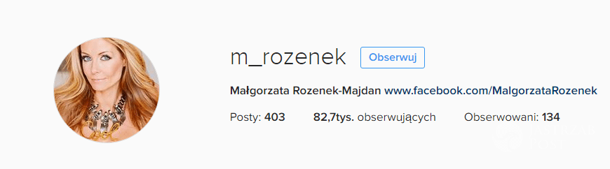 Małgorzata Rozenek zmieniła oficjalnie nazwisko