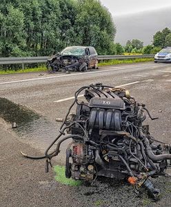 Wypadek na A4. Sprawca jechał pod prąd, mógł być pod wpływem narkotyków
