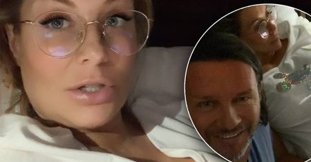 Małgorzata Rozenek z wielkim ciążowym brzuchem ogląda Oscary z hotelowego łóżka. Ale się zaokrągliła!