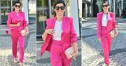I wtedy wchodzi ona cała na różowo! Śliczna Kasia Cichopek zachwyciła paparazzi przed studiem "Pnś"