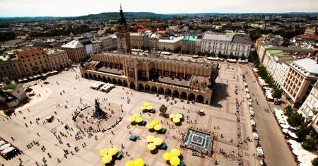 Krakowski rynek pęka od upałów