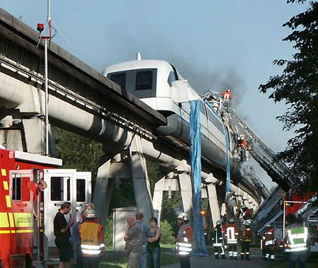 23 ofiary wypadku pociągu na poduszce magnetycznej