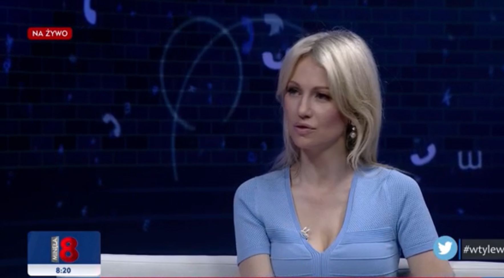 Magdalena Ogórek w TVP Info