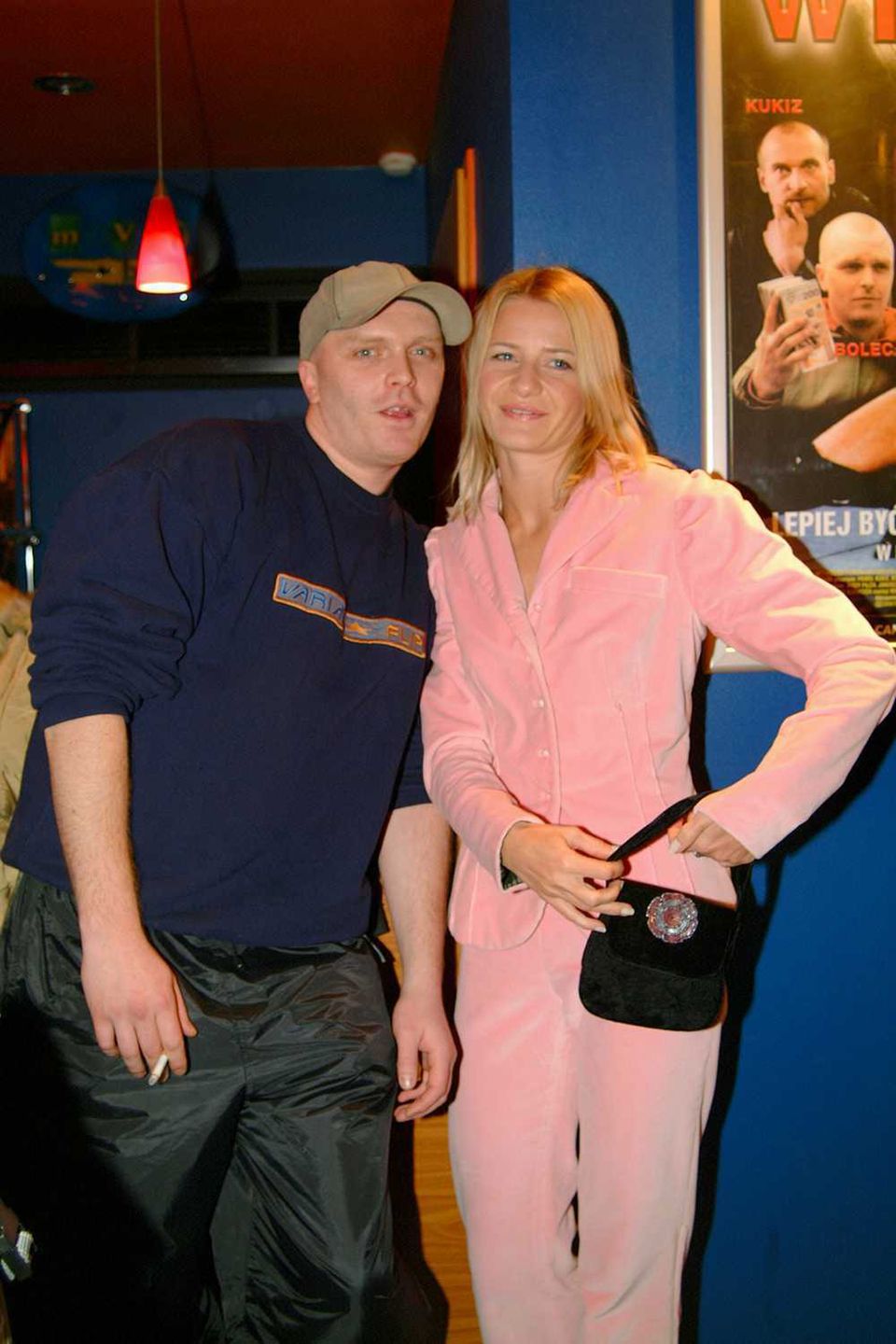 Grzegorz Borek "Bolec" i Małgorzata Kożuchowska