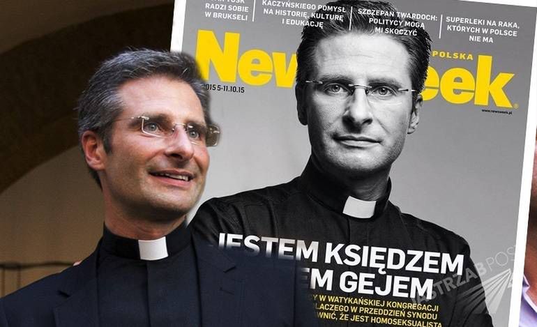 Spowiedź księdza-geja Krzysztofa Charamsy w Newsweeku