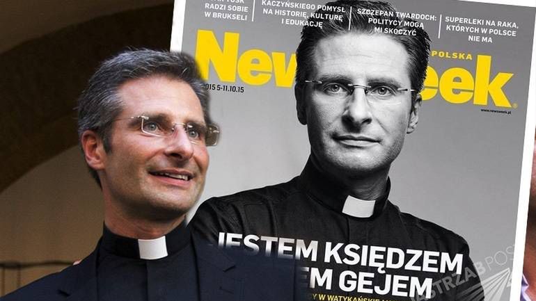 Ks. Krzysztof Charamsa w Newsweeku