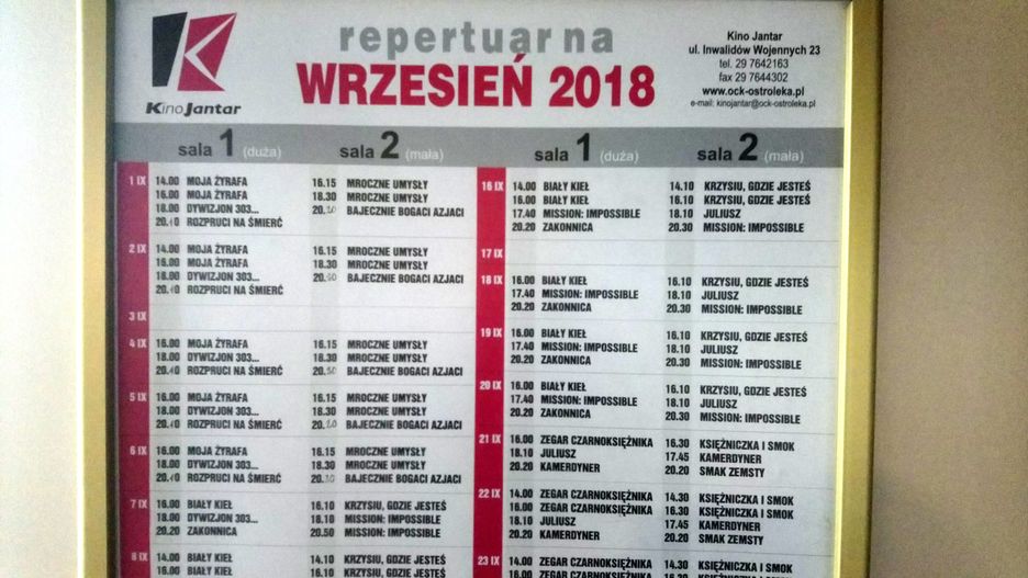 Filmu "Kler" zabrakło w repertuarze jedynego kina w Ostrołęce