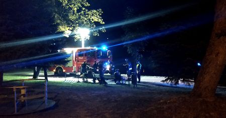Dramatyczna akcja przed północą