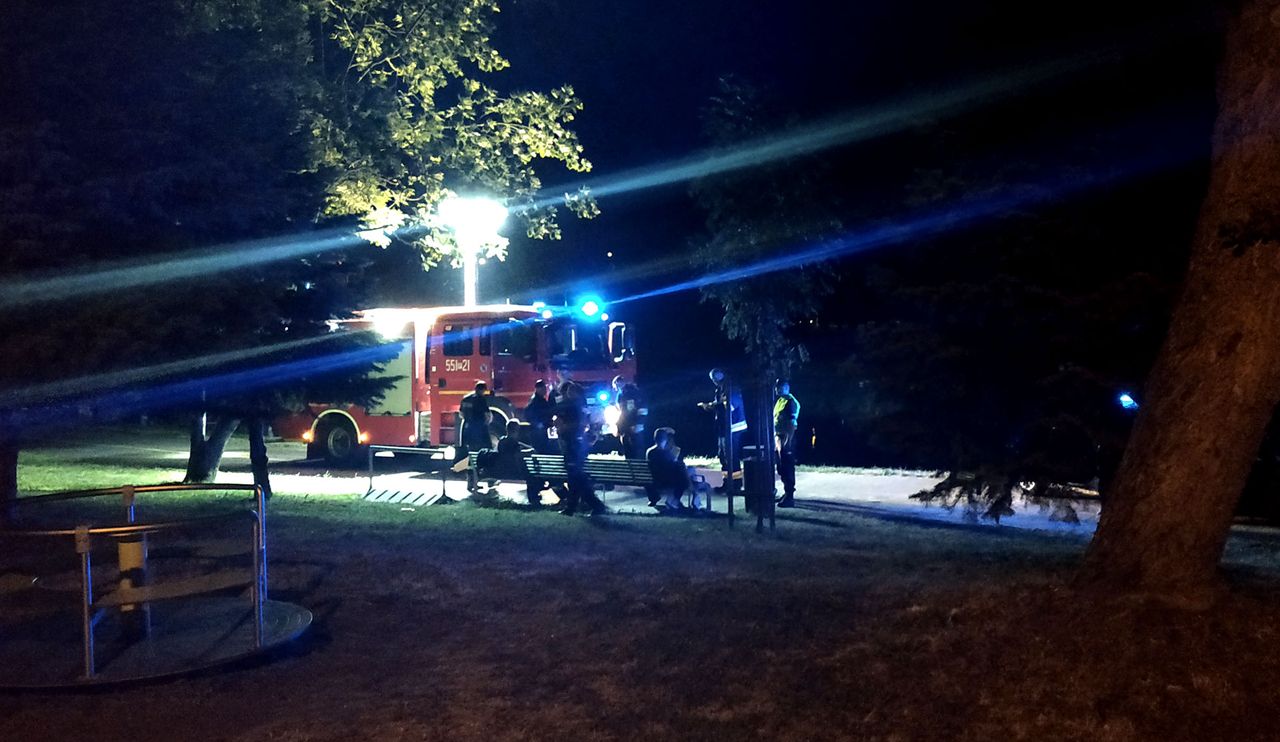 Dramatyczna akcja przed północą