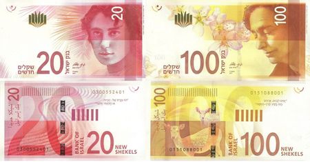 Nowe szekle nie w smak ortodoksyjnym Żydom. Zamazują wizerunki kobiet na banknotach