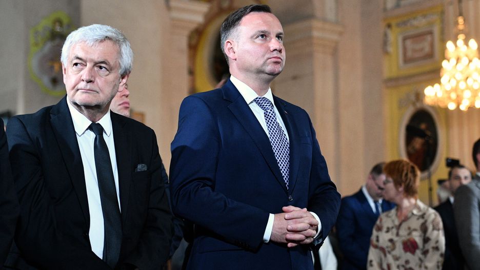 Jan Piekło z prezydentem Andrzejem Dudą