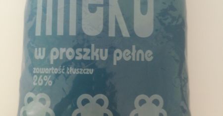 Salmonella wykryta w mleku w proszku. GIS ostrzega