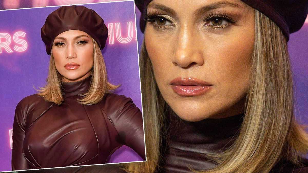 Jennifer Lopez cała w skórze na promocji filmu "Hustlers"! UPS: Przydarzyła jej się mokra wpadka…
