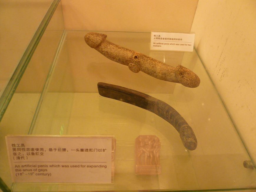 Muzeum seksu - sztuczny penis 