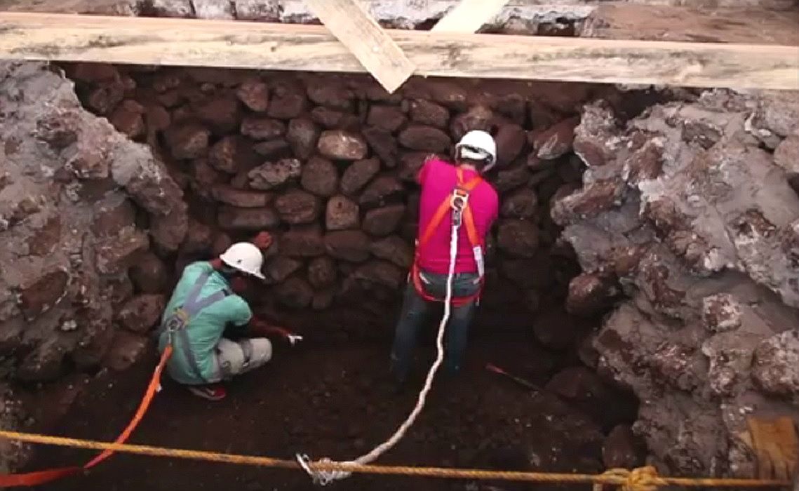 Trzęsienie ziemi w Meksyku odsłoniło nieznaną świątynię Azteków