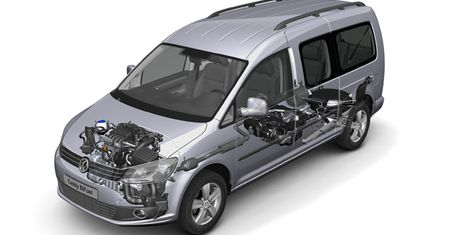 Volkswagen Caddy BiFuel z fabryczną instalacją LPG